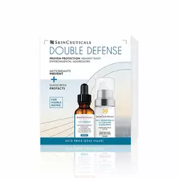 Double Defense: C E Ferulic + Daily Brightening UV Defense