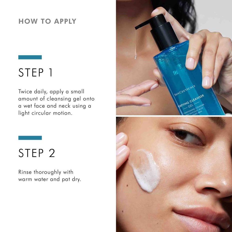 Purifying Cleanser with Glycolic Acid Gel Skin Cleanser SkinCeuticals