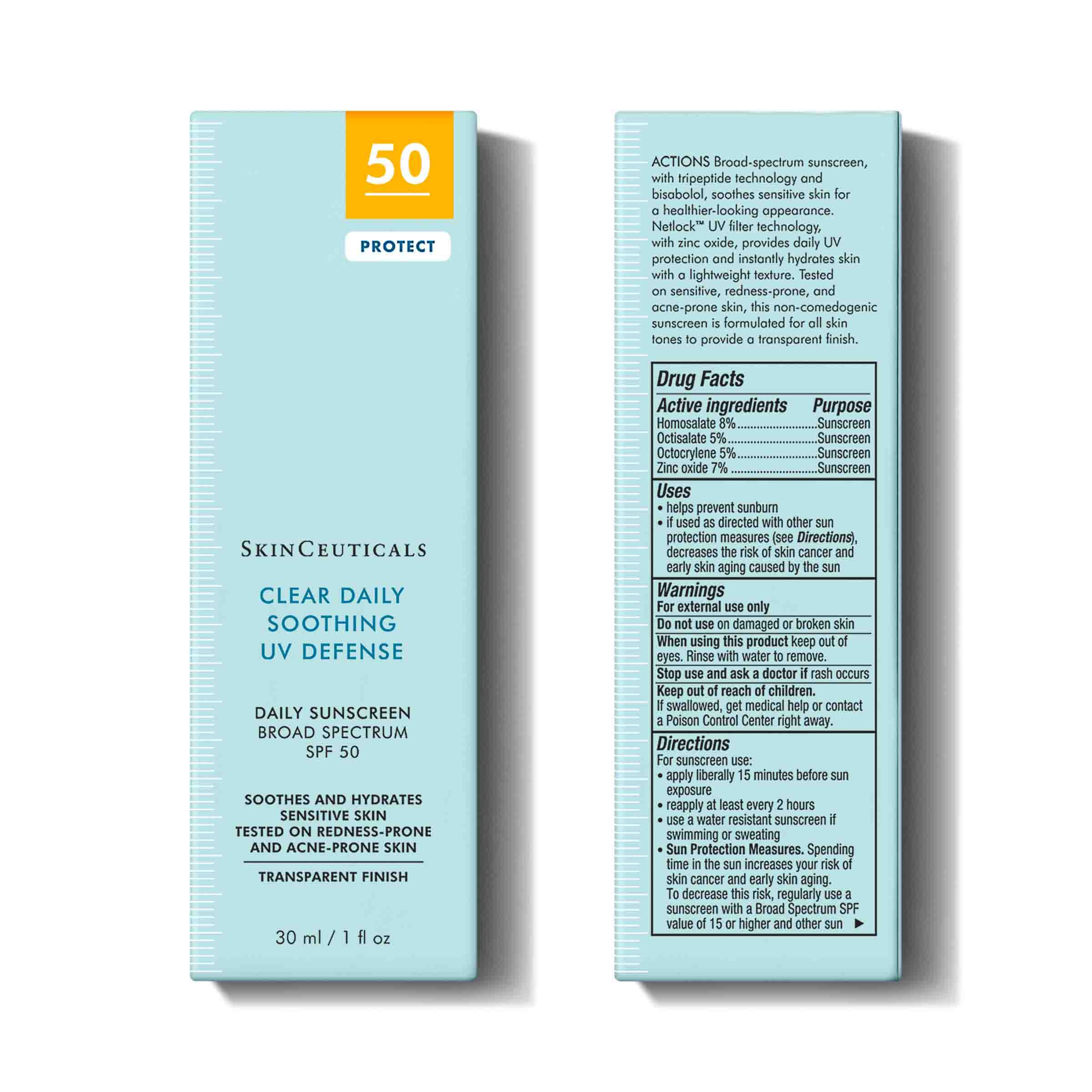 Clear Daily Soothing UV Defense Sunscreen SPF 50