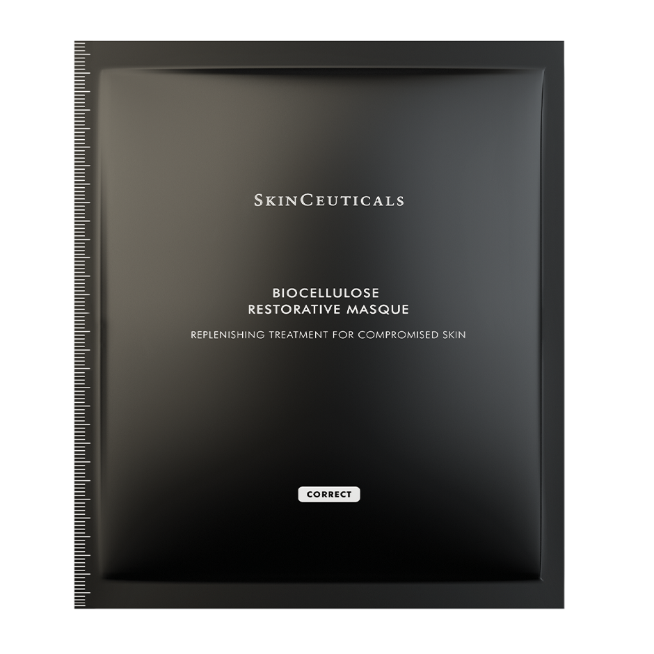 Skinceuticals Biocellulose Restorative Soothing Face Mask In Black