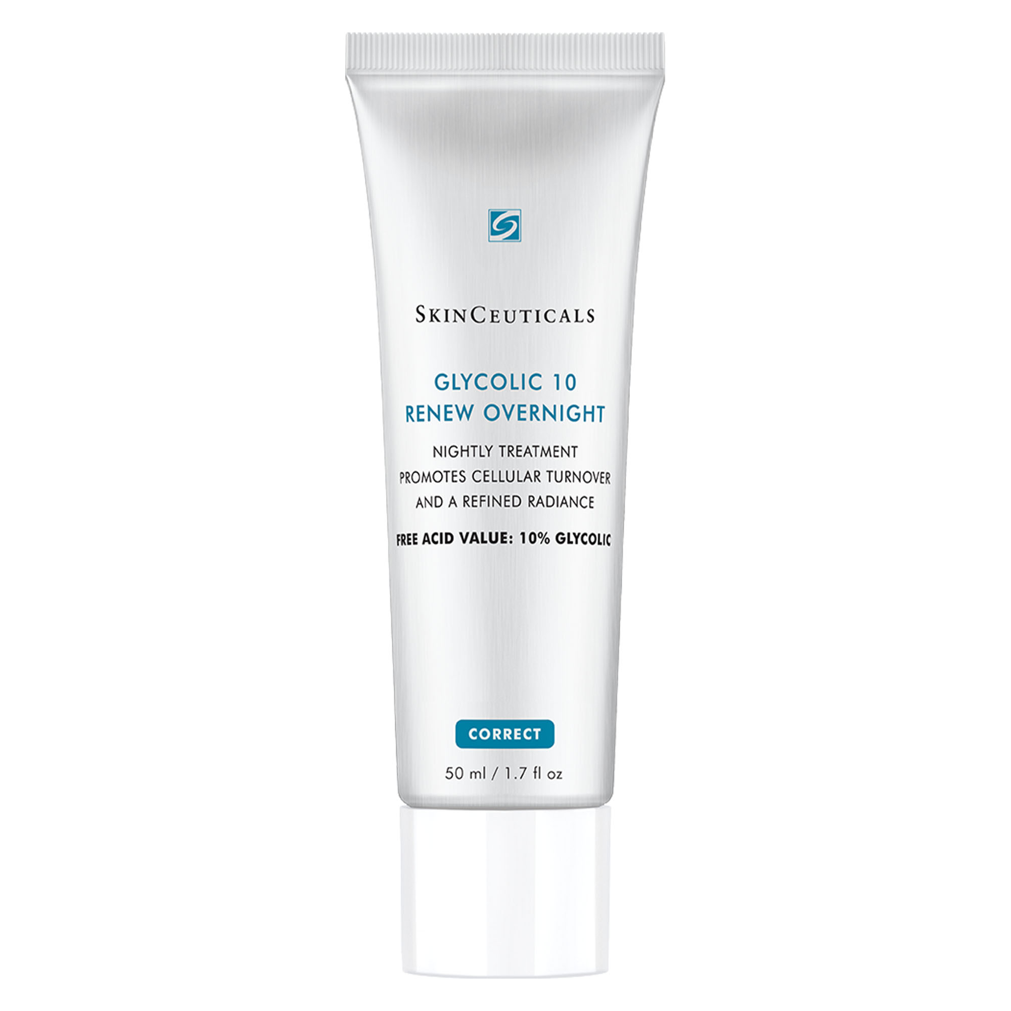 Skinceuticals Glycolic Acid 10 Renew Cream For Night Time In White