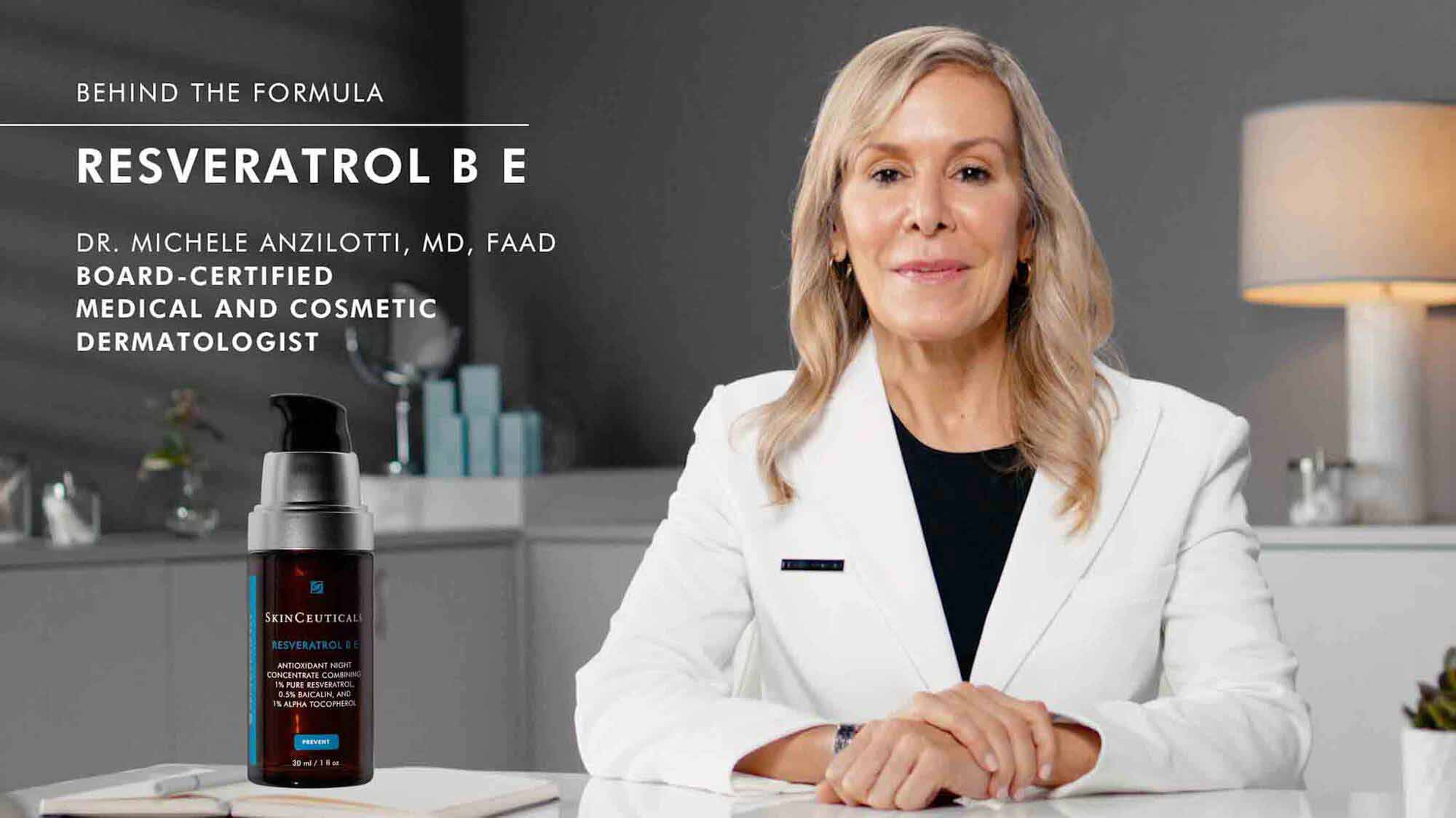 Antioxidant Resveratrol B E Nighttime Serum | SkinCeuticals